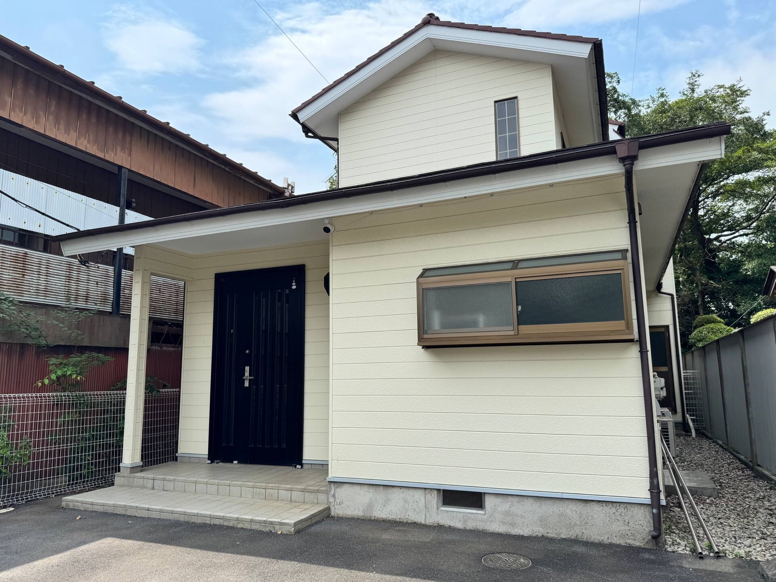 Exterior of the house